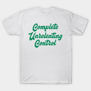 Jonah Hill Merch Complete Unrelenting Control T-Shirt